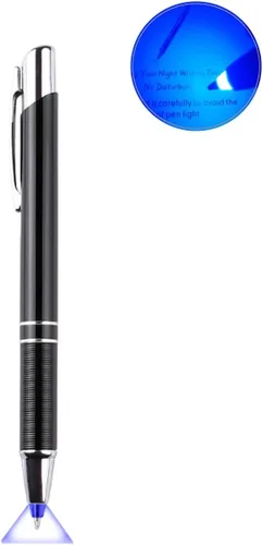 Miniatura 10 de Bolígrafo con luz, bolígrafo iluminado, bolígrafos iluminados brillantes para escribir en la oscuridad, linterna de luz LED, bolígrafo de enfermeras