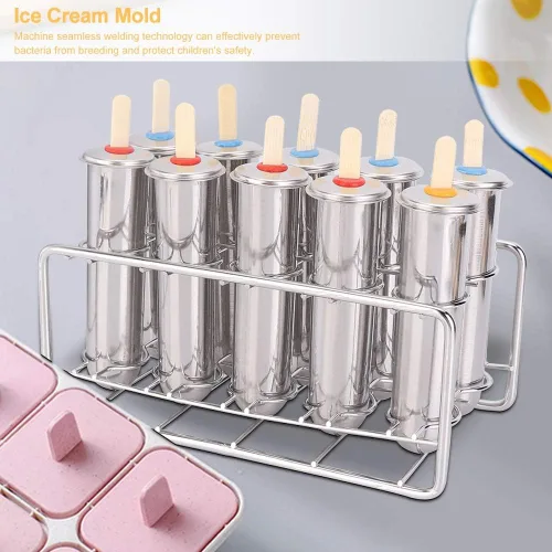 Miniatura 3 de Helado del molde del helado del acero inoxidable que hace la fabricación de las herramientas de la máquina de helado de bricolaje