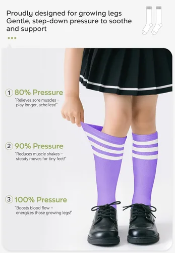 Miniatura 78 de Zando Calcetines de fútbol para niños, hasta la rodilla, para jóvenes, béisbol, fútbol, sóftbol, niños y niñas, de algodón suave sobre