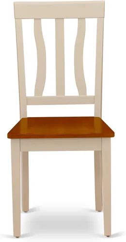 Miniatura 8 de East West Furniture AVAT5-WHI-W - Juego de comedor de 5 piezas que incluye una mesa de comedor ovalada con hojas de mariposa y 4 sillas de cocina