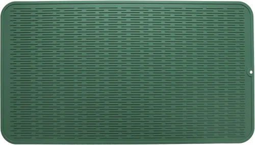 Miniatura 100 de MicoYang Alfombrilla de silicona para secado de platos para múltiples usos, fácil de limpiar, ecológica, resistente al calor, alfombrilla