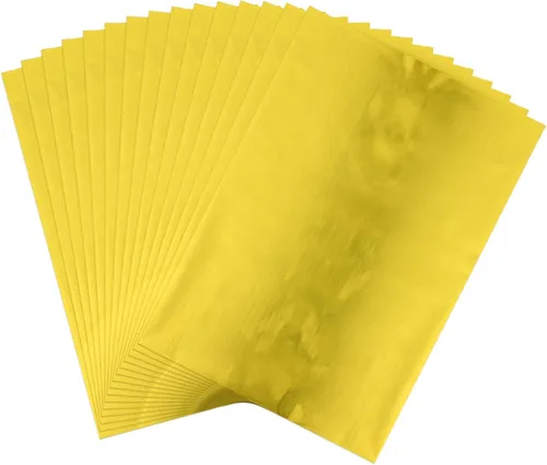 Miniatura 27 de Briartw Papel de Aluminio Termoadhesivo 20x29cm Paquete de 50 Hojas Papel Reactivo para Sellado en Caliente por Impresora Láser y Laminadora