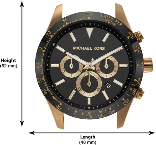 Miniatura 6 de Michael Kors Layton - Reloj de acero inoxidable