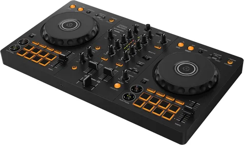 Pioneer DJ DDJ-FLX4 Controlador de DJ de 2 canales compatible con múltiples aplicaciones