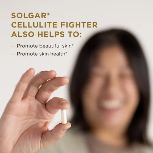 Miniatura 5 de Solgar Cellulite Fighter - Suplemento vitamínico y mineral para la piel, apoya la piel suave con concentrado de melón francés, ácido hialurónico