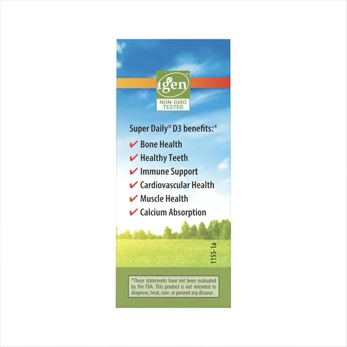 Miniatura 2 de Carlson - Super Daily D3 5,000 UI (125 mcg) por gota, gotas de vitamina D, apoyo inmunológico, salud cardíaca, vitamina D3 líquida, sin sabor, 90