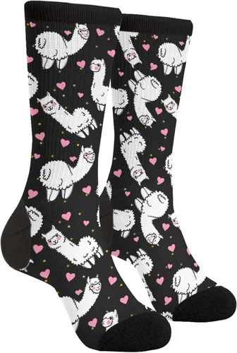 bassyil Lindos calcetines de Axolotl novedosos, calcetines de vestir casuales locos y divertidos para mujeres y hombres