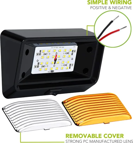 Miniatura 5 de Luz de utilidad para porche exterior de RV con interruptor, accesorio de iluminación de 12 V y 280 lúmenes. Iluminación de repuesto para caravanas