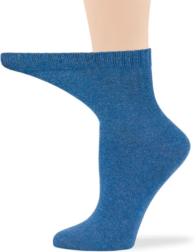 Miniatura 52 de 7BIGSTARS KINGDOM Women's Cotton Quarter Non-Binding Diabetic Fashion Socks-L-M-4 Pack-Multicolor