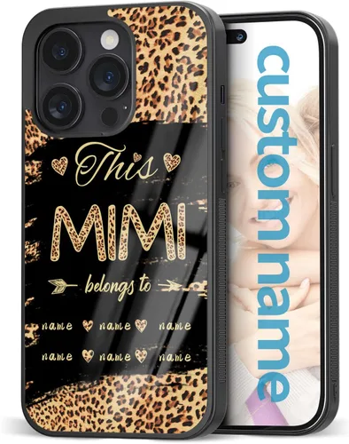 Miniatura 14 de Fundas para teléfono con nombre, diseño de flores rosadas y mariposas, para el Día de la Madre para iPhone 6 7 8 11 12 13 14 15 16 17 Pro Max Plus