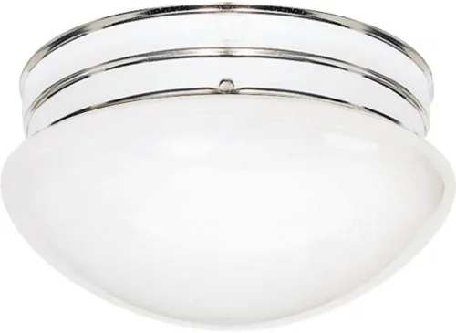 Miniatura 7 de NUVO SF77/347 Seta dos luces empotradas, desconocido, cromo pulido/vidrio blanco