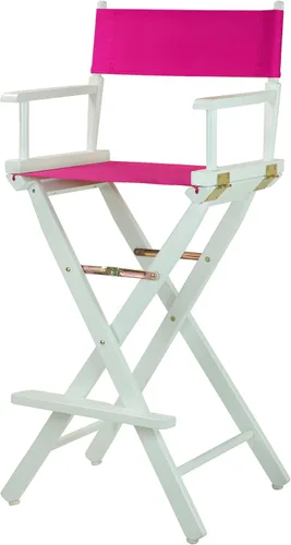 Miniatura 46 de Casual Home - Silla de director de 24 in, marco de roble miel, con lona color verde cazador, altura de mostrador Marco de roble miel - Madera maciza