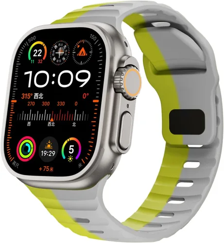 Miniatura 11 de Correas de silicona deportivas compatibles con Apple Watch Band de 1.929 in, 1.811 in, 1.772 in, 1.732 in, 1.654 in, 1.614 in, 1.575 in, 1.496 in