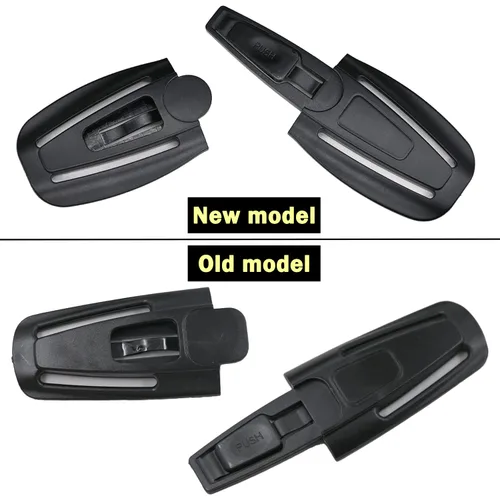 Miniatura 3 de 2 piezas de clip para arnés de pecho de asiento, hebilla de asiento, clip de pecho, reemplazo universal para bebés y niños, protector ajustable