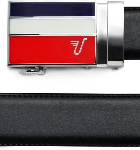 Miniatura 3 de Mission Belt Cinturón de trinquete de cuero para hombre, colección 3Bar