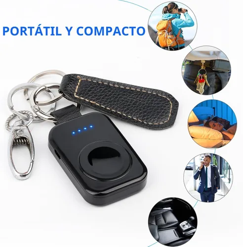 Miniatura 3 de i.VALUX Cargador inalámbrico portátil para Apple Watch Series 11/10/9/8/Ultra/7/6/5/4/3/2/SE, cargador magnético compacto para iWatch de 1000mAh