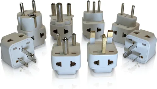 Miniatura 5 de Adaptador de corriente universal internacional convertidor de punta de enchufe - Convertir Europa, EU/UK/CN/AU a Estados Unidos - Ideal