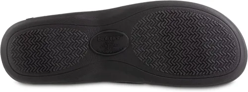 Miniatura 4 de isotoner Pantuflas con capucha Travis de Microterry y Waffle para hombre