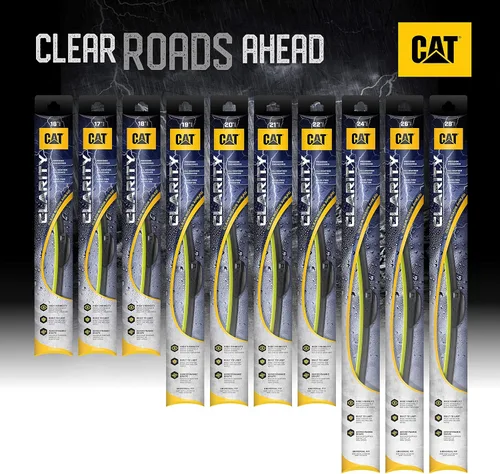 Miniatura 11 de CAT Clarity - Limpiaparabrisas de repuesto de rendimiento prémium para todas las estaciones, sin rayas, impecable y silencioso (16 pulgadas (1 pieza)