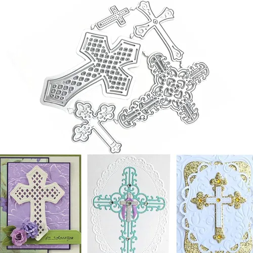 Miniatura 5 de 1 troquel de corte de alas de estrella de ángel en la luna, plantillas de corte de metal DIY Scrapbooking Artist Troqueles de corte para álbumes