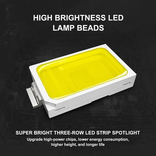 Miniatura 4 de Kit de barra de luz LED, 42 pulgadas, 900 W + 22 pulgadas, 450 W, haz combinado de luces todoterreno + 4 luces antiniebla LED de 4 pulgadas 60 W