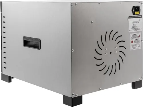 Miniatura 8 de Deshidratadores de alimentos para encimera, máquina secadora de acero inoxidable con temporizador digital ajustable de 24 horas, control