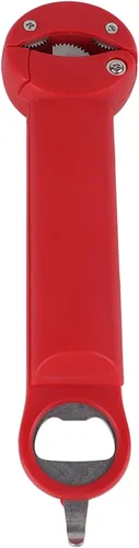 Tornillo ajustable de acero inoxidable 3 en 1 Abrebotellas retráctil multifuncional Abrebotellas Abrebotellas Herramienta auxiliar de apertura de
