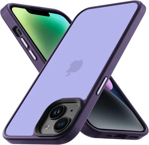 Miniatura 12 de Yriklso Funda para iPhone 13/iPhone14, compatible con MagSafe, a prueba de golpes, magnética 13, protección contra caídas de grado militar, funda