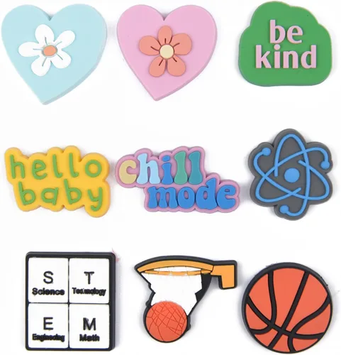Miniatura 3 de Paquete de 25 50 y 100 piezas para decoración de zapatos accesorios para niños niñas hombres y mujeres