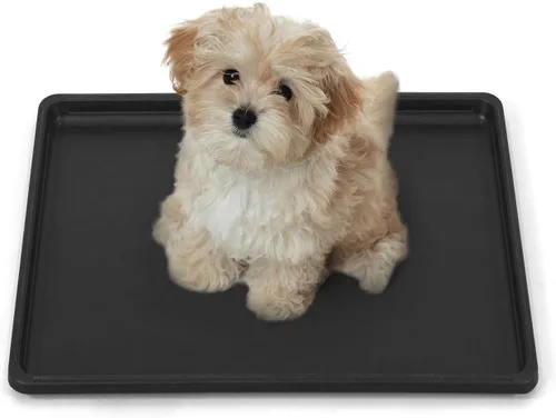 Miniatura 13 de Almohadilla y bandeja lavable a máquina BOWHAUS para jaula de perro de 24 pulgadas, alfombra plana antideslizante y cómoda para dormir y bandeja