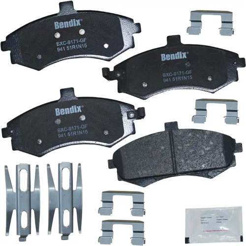 Miniatura 212 de Pastillas de freno delanteras cerámicas Bendix Priority1 CFC2302 para Hyundai Elantra 2021, Sonata 2022-2020, Kia K5 2023-2021