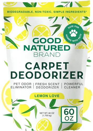 Miniatura 12 de Good Natured Brand Ambientador y desodorante en polvo para alfombras Eliminador de olores de mascotas de 16 onzas para olores fuertes y orina