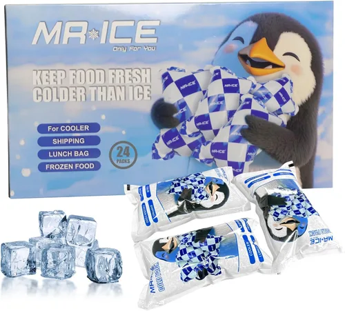 Miniatura 9 de Paquetes de hielo seco para envío de alimentos congelados - Manta de hielo flexible para enfriadores - Paquetes fríos de envío mantienen