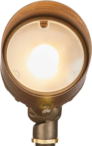 Miniatura 4 de VOLT G4 Infiniti - Foco LED de latón fundido de 12 V (bronce) para exteriores, 500 lúmenes, 2700 K, blanco cálido para iluminación de paisaje