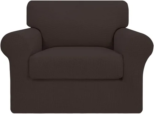 Miniatura 31 de Easy-Going - 4 piezas de funda elástica para sofá de gran tamaño para perros, lavable, para 3 cojines separados, protector de muebles elástico