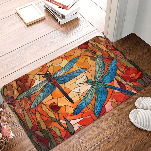 Miniatura 17 de Tapete de bienvenida con bandera americana, tapete suave para cocina, para exteriores, 4 de julio, lavable, decoración del hogar, 23.6 x 15.7