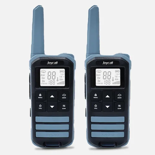 Miniatura 9 de Walkie Talkies de largo alcance para adultos con alerta meteorológica NOAA Walkie Talkies portátiles recargables 22 radios FRS bidireccionales Negro