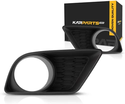 Para Dodge Charger cubierta de luz antiniebla 2011 12 13 2014 par lado del conductor y pasajero | negro | SE/SXT | Cumplimiento DOT/SAE | CH1038133