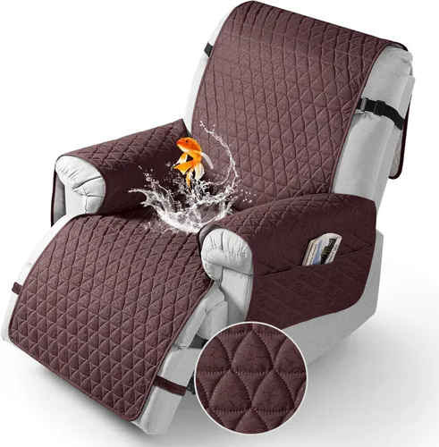 Miniatura 9 de TAOCOCO Funda para Sillón Reclinable 100% Impermeable - Funda para Sillón Reclinable con Gránulos Antideslizantes, Fundas para Sillas Reclinables