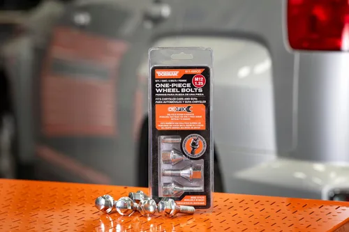 Miniatura 2 de Dorman 611-005 M12-1.25 - Tornillo de rueda hexagonal de 0.79 pulgadas, longitud de rosca de 0.91 pulgadas, compatible con modelos seleccionados