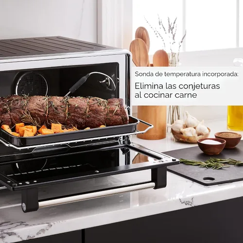Miniatura 5 de KitchenAid Horno de convección dual de encimera con freidora de aire y sonda de temperatura - KCO224BM