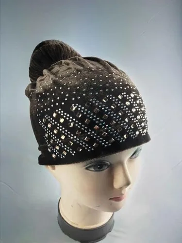 Miniatura 8 de MSBRIC - Gorros de terciopelo para mujer, color 1933