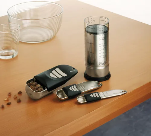 Miniatura 9 de KitchenArt Baker's Pro Adjust-A-Measure Set, 4 Piezas, Satén