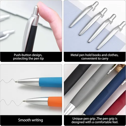 Miniatura 3 de Paquete de 100 bolígrafos personalizados con tinta negra personalizable