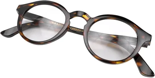 Miniatura 5 de LONDON MOLE® Graduate reading glasses Cool round panto shaped readers Men’s Women’s Unisex Spring hinges