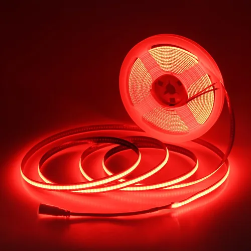 Miniatura 19 de Aclorol COB - Tira de luces LED para TV de 5 V, alimentada por USB, luz blanca cálida, 6.56 pies, 320 LED/M COB, tira de luz flexible para TV