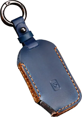 Miniatura 11 de ontto Keyless Entry - Funda inteligente para llave remota para Kia Ceed, Cerato, Forte, Seltos, Sorento, Soul, funda de cuero para llaves color negro