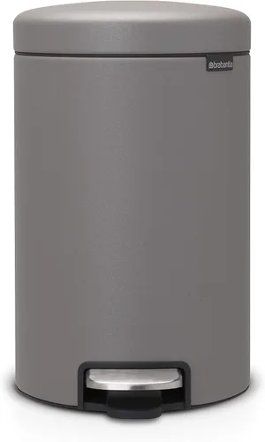 Miniatura 60 de Brabantia NewIcon - Cubo de basura con pedal de cierre suave para cocina, con cubo extraíble, 3.2 galones, azul soñado Azul (Dreamy Blue)