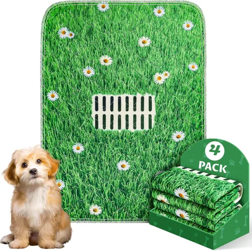 Miniatura 16 de Aitmexcn Almohadilla lavable para orina de perro, 100% impermeable, tapete de entrenamiento para cachorros o perros mayores, almohadillas Color Paws
