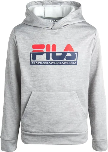 Miniatura 5 de Fila Conjunto deportivo para niños, 2 piezas, sudadera con capucha activa y pantalones deportivos para correr, conjunto de ropa deportiva